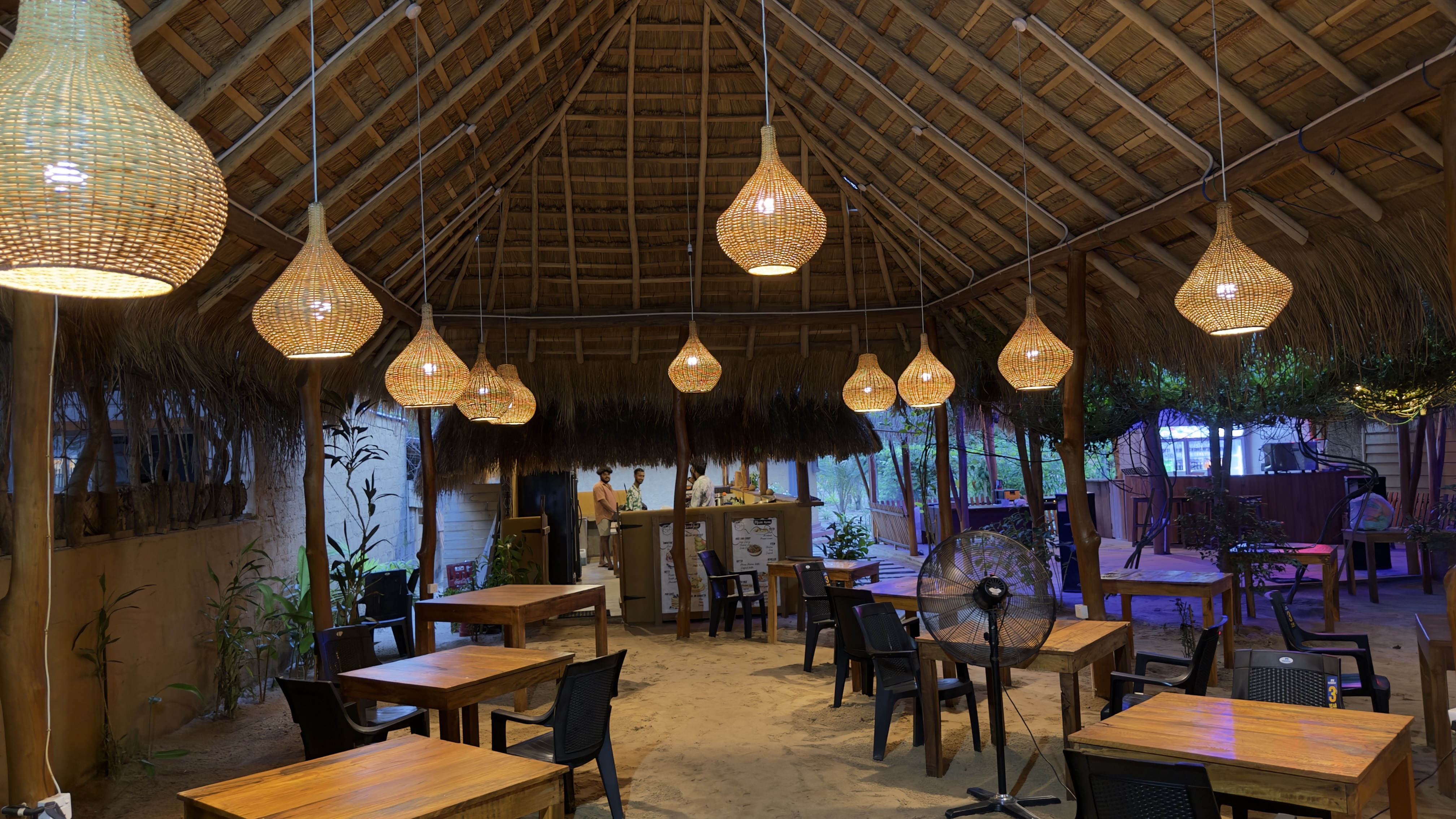 Restaurant dining hall